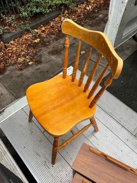 Photo of free Dining Table and 4x Chairs (Bootle) #2