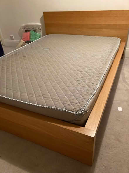Photo of free Double bed and mattress (Norbury SW16) #1