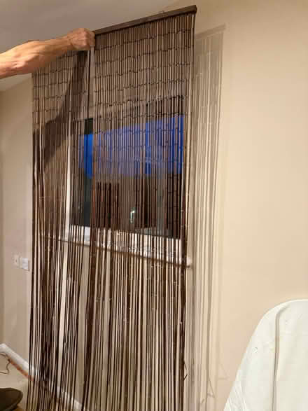 Photo of free Bamboo curtain, door sized (Sevenoaks TN13) #1