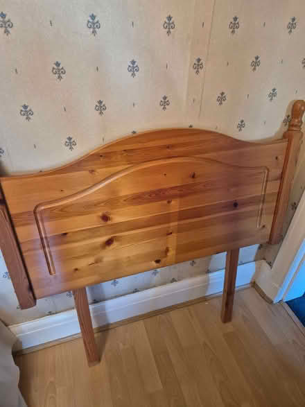 Photo of free Single Pine Headboard (Great Moor SK2) #1