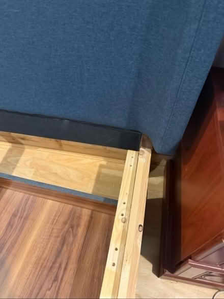 Photo of free King size bed frame (Albany park DA14) #2