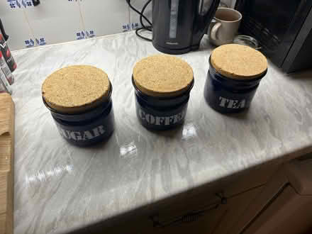 Photo of free Tea/Coffee/Sugar pots (Walthamstow) #1