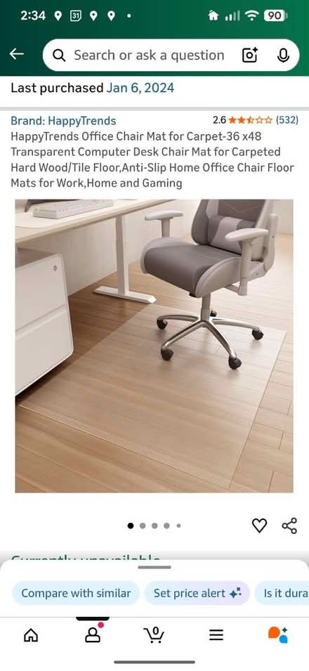 Photo of free floor protector for officechair (Leedom, Ridley park) #1