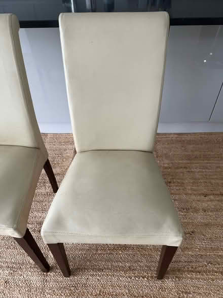 Photo of free Ivory chairs x 2 (Epsom KT18) #4