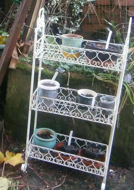 Photo of free three tier metal shelving rack (Keresley Newlands CV7) #1