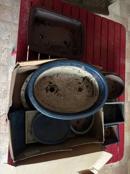 Photo of free Assorted Bonsai Pots and Saucers (Oswestry SY11) #1