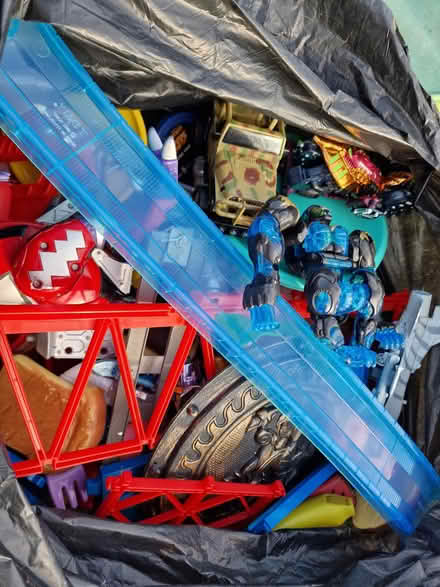 Photo of free Black bag of kids toys #2 (Wheatley OX33) #1