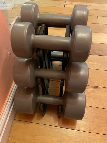 Photo of free Set of dumbbells (Windlesham Surrey GU20) #1