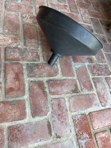 Photo of free Oil funnel strainer (Camden and Leigh) #2