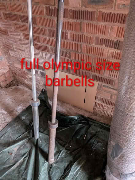 Photo of free Two olympic barbells (Oakwood, LS8) #1