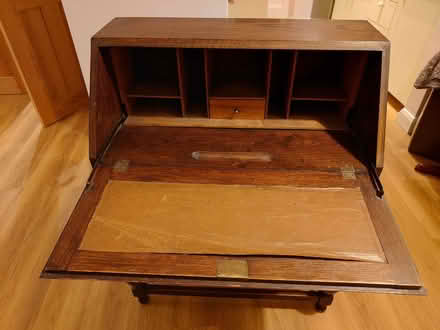 Photo of free Small vintage oak desk (Caterham CR3) #3