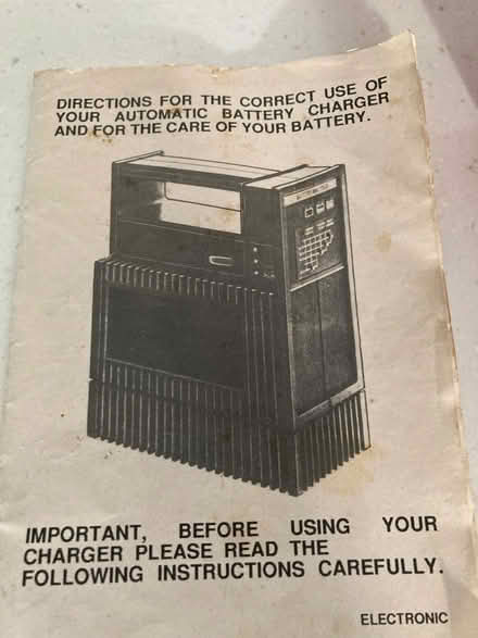 Photo of free Battery charger (Catton NR6) #2