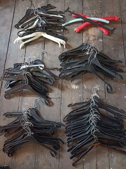 Photo of free Plastic clothes hangers (City Centre NR3) #1