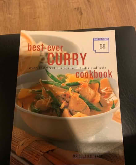 Photo of free Curry Cook books (B92 olton) #1
