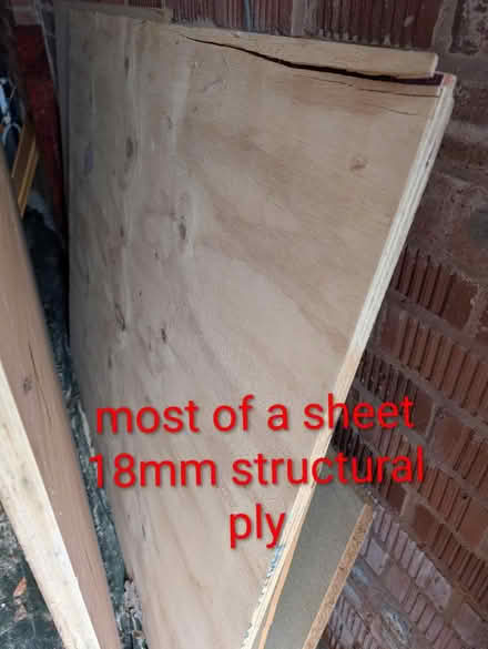 Photo of free 18mm plywood (Oakwood, LS8) #1