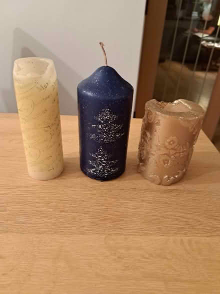 Photo of free Christmas candles (Woodley RG5) #1