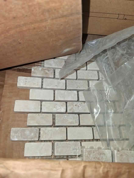 Photo of free 6 miscellaneous boxes of tile (NE Yonkers) #1