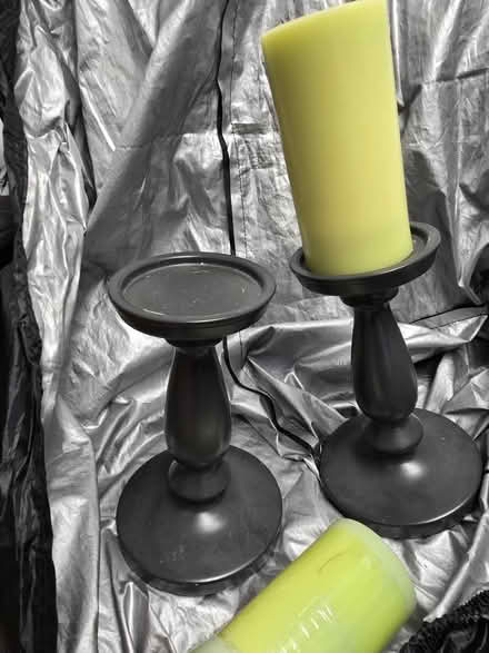 Photo of free Candles with candon holder (Islington N7) #2