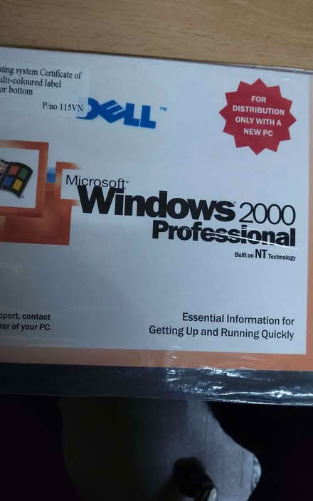 Photo of free Windows 2000 Professional (Vale LA1) #1