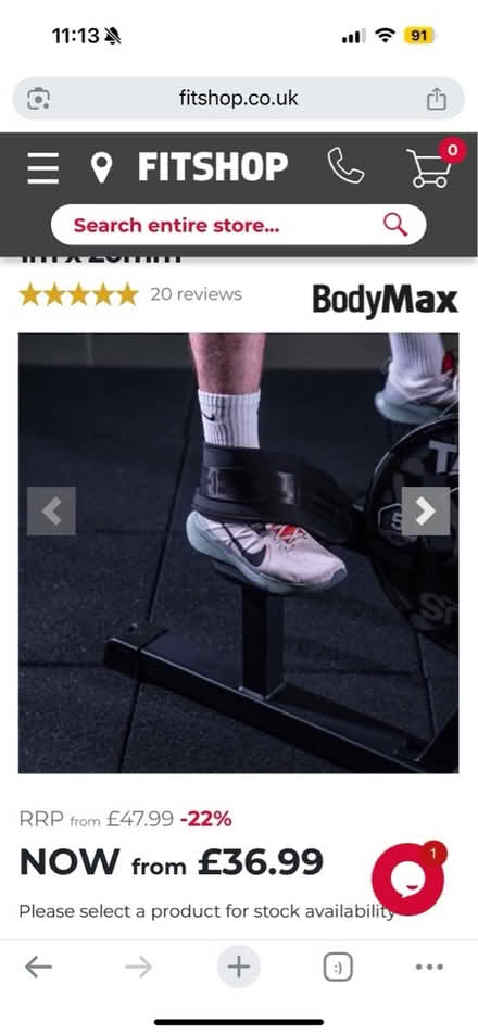 Photo of free 9 Sqm BodyMax Enduramax gym tiles (St John’s Wood NW8) #4