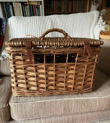 Photo of free Wicker cat basket (Bisley Road GL5) #1