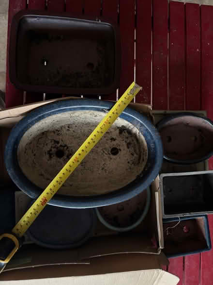 Photo of free Assorted Bonsai Pots and Saucers (Oswestry SY11) #3
