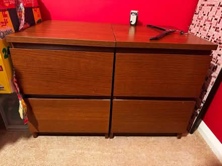 Photo of free 2x ikea bedside tables (Coulsdon CR5) #1