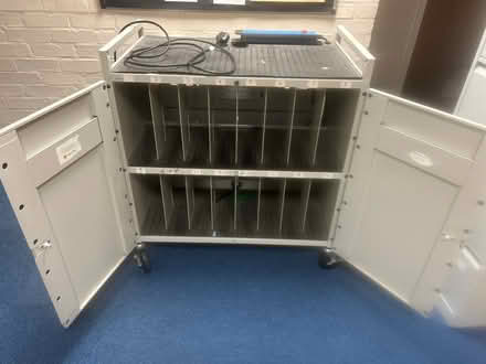 Photo of free Metal storage unit plug & socket (CH60) #2