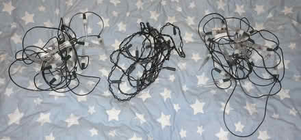 Photo of free 3 x vintage Icicle Christmas lights WORKING (Buxted TN22) #1