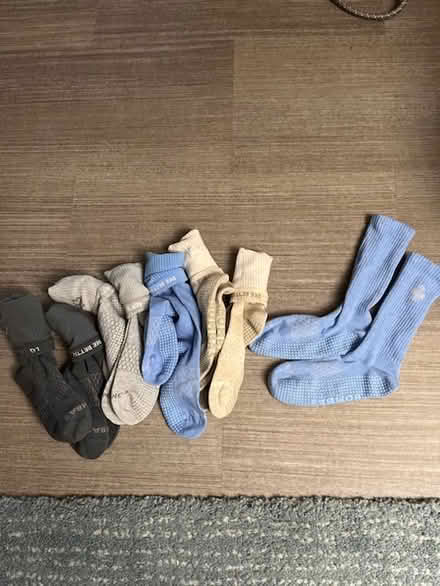 Photo of free 8 pairs of men's non-slip socks (Golden Triangle) #1