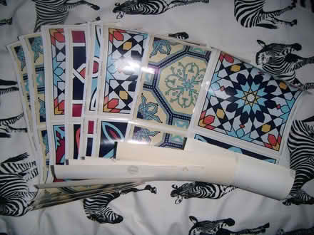 Photo of free 18 tile stickers (Fearnhead WA2) #1