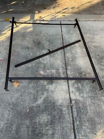 Photo of free Metal bed frame (Roselle, Il) #1