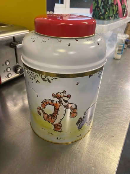 Photo of free Winnie the Pooh large Tin (Abingdon OX14) #2