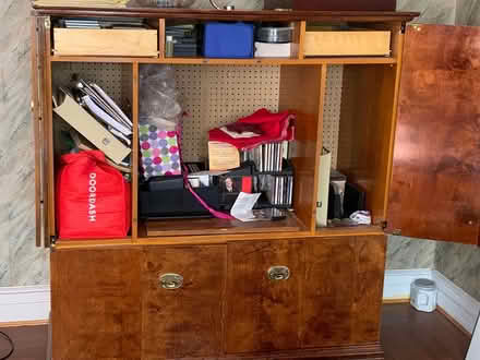 Photo of free Large item - Wood Cabinet (Park Slope, Brooklyn) #2