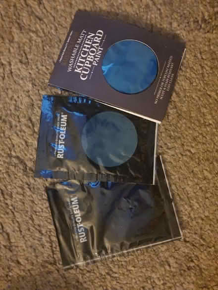 Photo of free Blue paint samples (Kendal LA9) #1