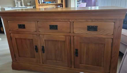 Photo of free Wooden sideboard from oakland furniture (Machynlleth SY20) #1
