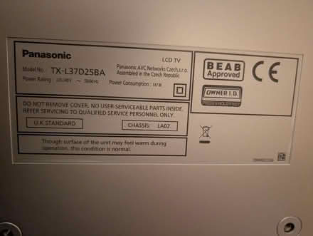Photo of free Panasonic 37" HD LCD TV (Frenchay BS16) #2