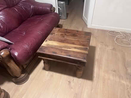 Photo of free Wooden coffee table (Fulwood PR3) #1