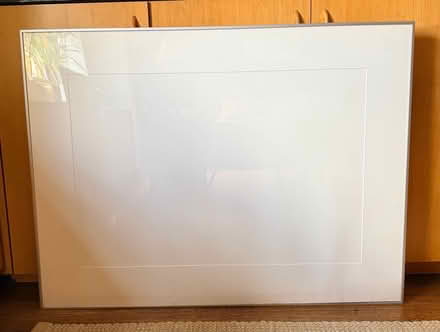 Photo of free Large silver tone picture frame (Upper West side. West 83.) #1