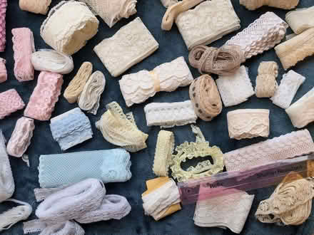 Photo of free Large Bundle of Lace Pieces, various widths & colours (Southport PR9) #4