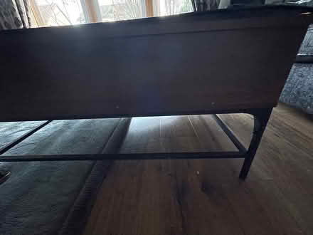 Photo of free Square table with storage (Cardonald G52) #3