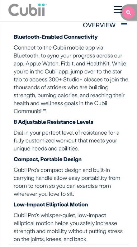 Photo of free Cubii Pro (East Village) #2