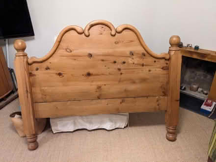 Photo of free Double wooden bed head (BA2) #1
