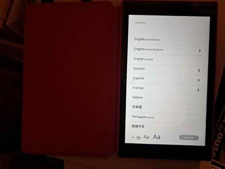 Photo of free Amazon Fire tablet (OX25, Weston on the green) #2