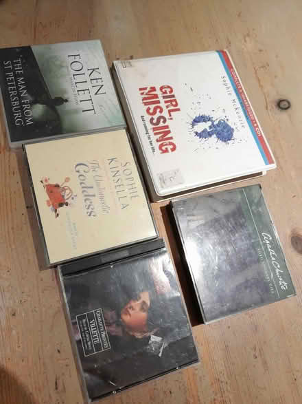 Photo of free Mixed collection of Audiobook CDS (Upper Hill HR6) #1