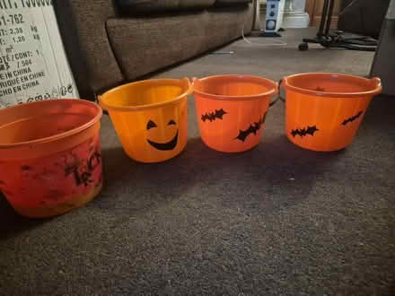 Photo of free 4x Halloween buckets (Hayes UB3 2) #1