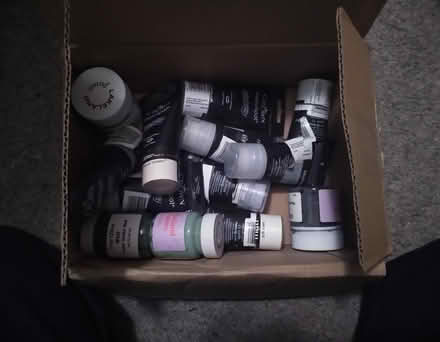 Photo of free Box of old tester paints (Sale moor M33) #1
