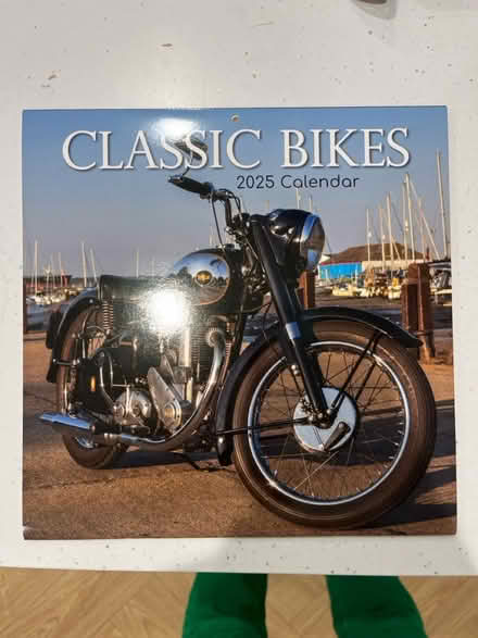 Photo of free 2025 classic bike calendar (RG4) #1