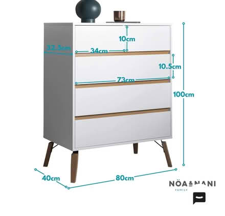 Photo of free 2x Otto Chest of Drawers (SW18) #3
