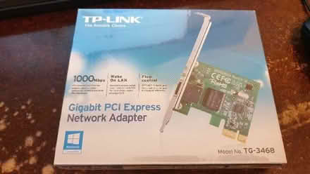 Photo of free TP-Link gigabit ethernet pcie card (Oakridge RG21) #1